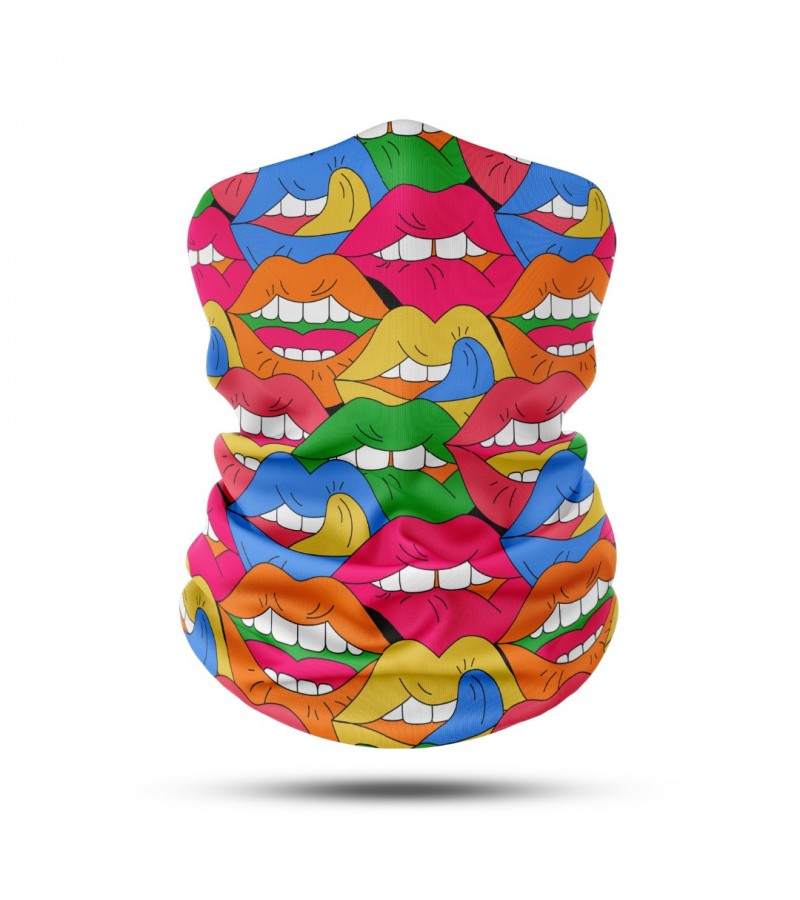 Performance Unisex Bandana & Boyunluk – Outdoor ve Motosiklet İçin Nefes Alabilir Koruma 6 Adet  BDK744