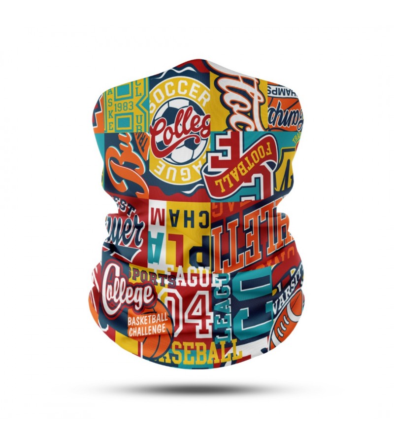 Performance Unisex Bandana & Boyunluk – Outdoor ve Motosiklet İçin Nefes Alabilir Koruma 6 Adet  BDK757