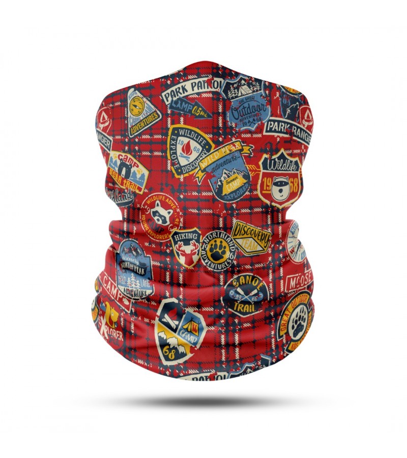 Performance Unisex Bandana & Boyunluk – Outdoor ve Motosiklet İçin Nefes Alabilir Koruma 6 Adet  BDK856