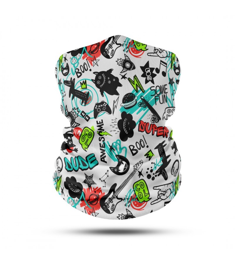 Performance Unisex Bandana & Boyunluk – Outdoor ve Motosiklet İçin Nefes Alabilir Koruma 6 Adet  BDK868