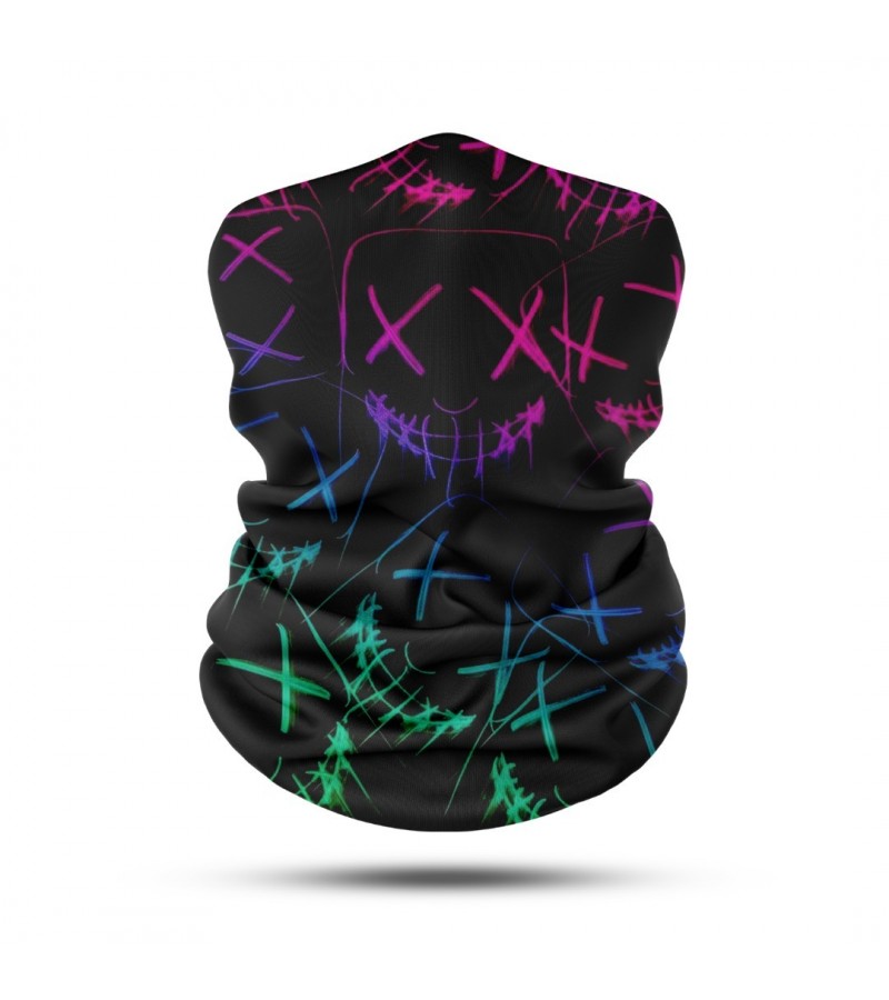 Performance Unisex Bandana & Boyunluk – Outdoor ve Motosiklet İçin Nefes Alabilir Koruma 6 Adet   BDKM155
