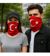 Performance Unisex Bandana & Boyunluk – Outdoor ve Motosiklet İçin Nefes Alabilir Koruma 6 Adet  BDK498